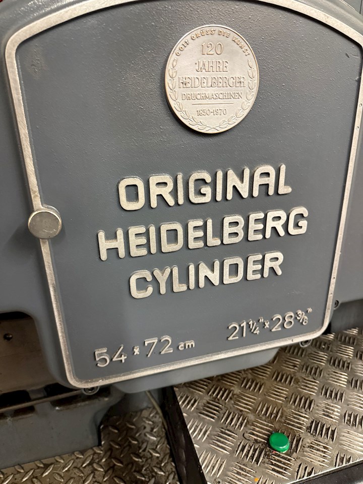 Heidelberg S Cylinder